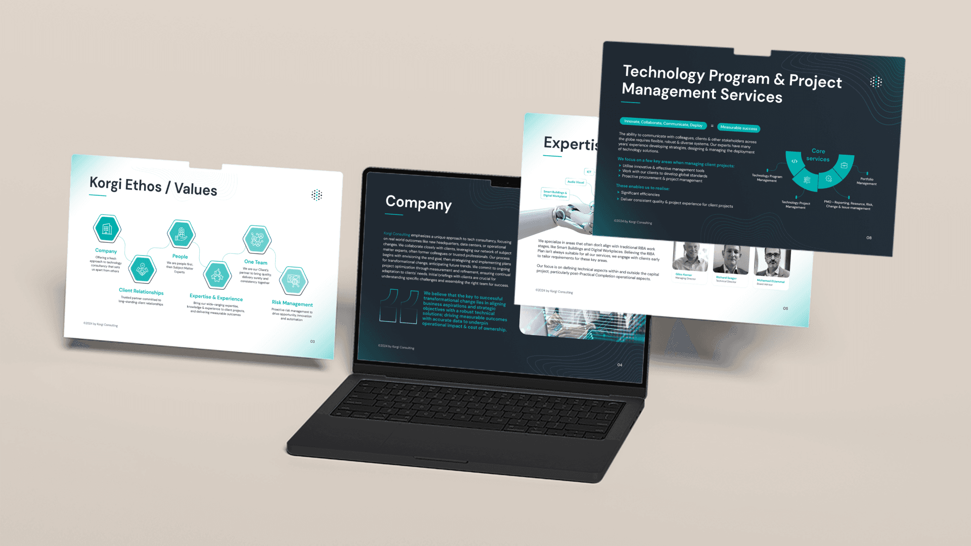 Korgi Consulting - Visual Identity & Design System